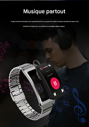 Montre intelligente K7 – Élégance, technologie et santé réunies