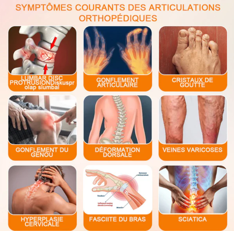 Venin d'Abeille™ Crème de Traitement de l’Arthrite, de l’Arthrose et des Douleurs Articulaires