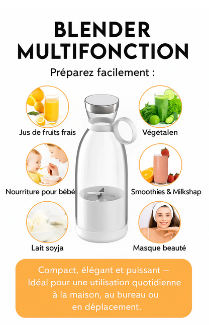 Mini mixeur Portable Rechargeable