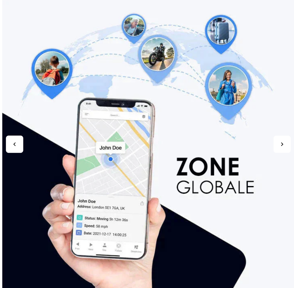 SecureTrack™ – Suivi de localisation en temps réel d’un véhicule