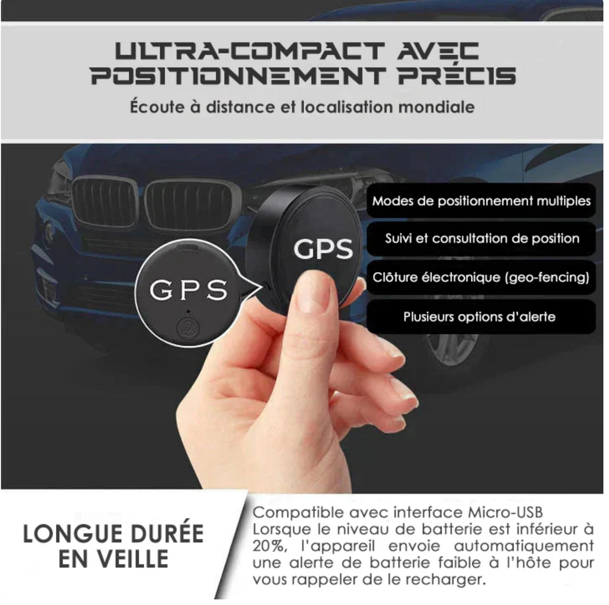 SecureTrack™ – Suivi de localisation en temps réel d’un véhicule
