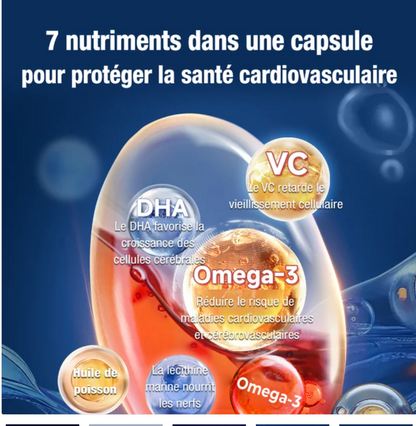 Bonbons gélifiés à l'huile de krill antarctique 100 % pure et de qualité supérieure ! (Copie)