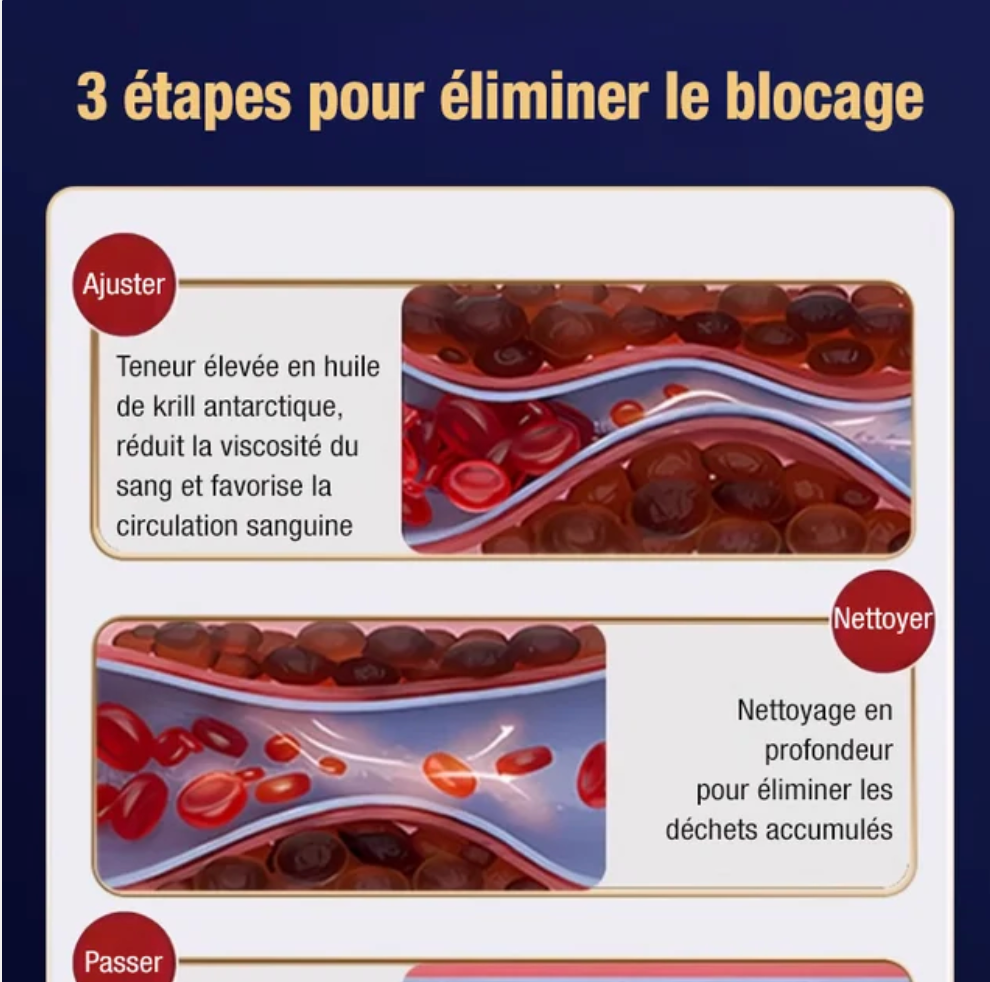 Bonbons gélifiés à l'huile de krill antarctique 100 % pure et de qualité supérieure ! (Copie)