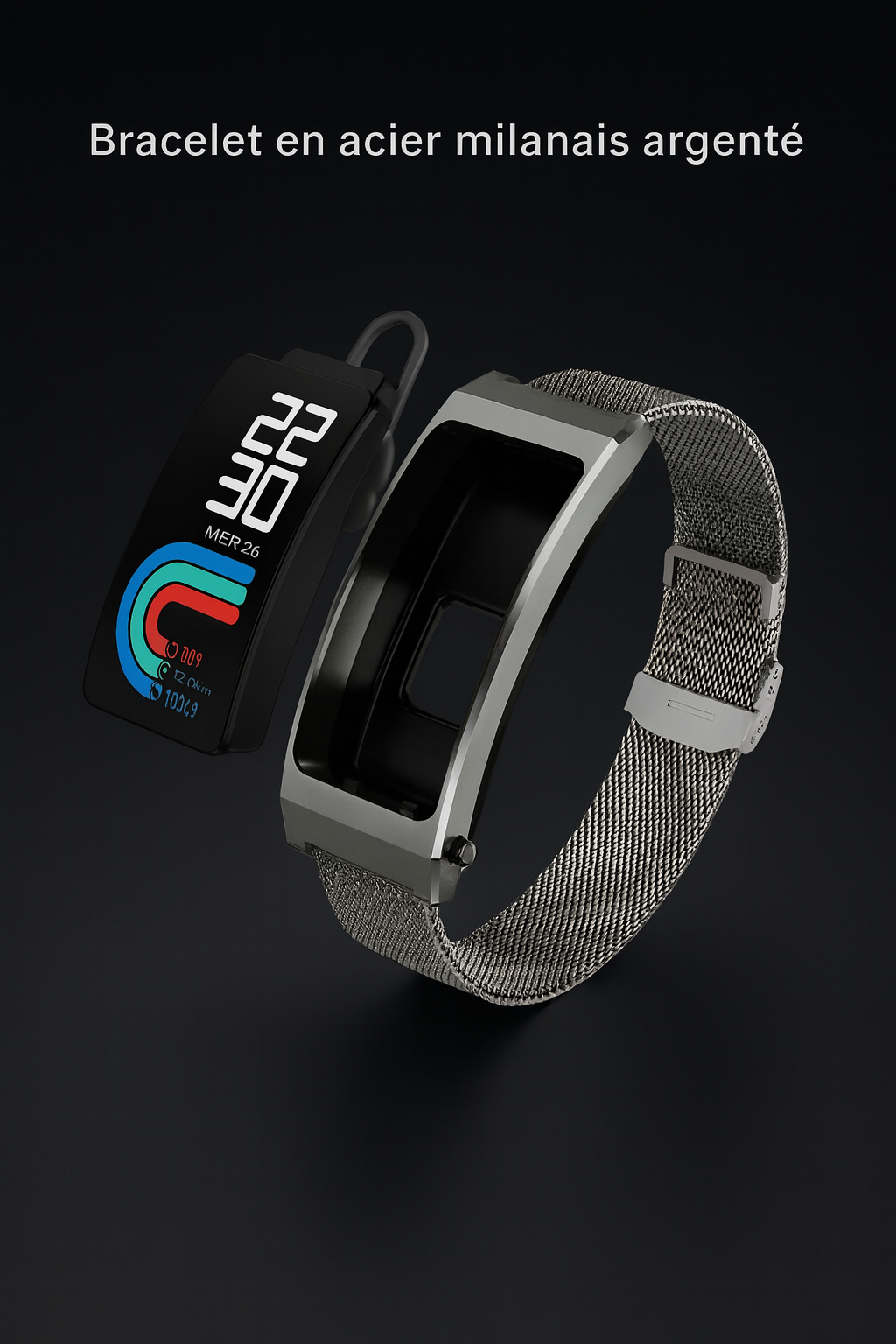 Montre intelligente K7 – Élégance, technologie et santé réunies